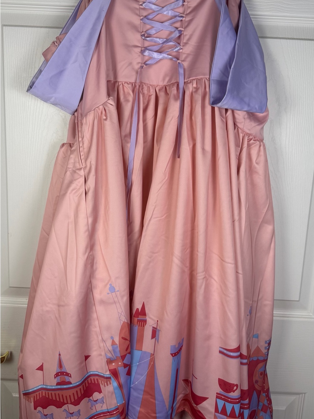 Disney Dress Shop Her Universe Fantasyland Castle Dress Pink 3X Plus - Picture 8 of 14